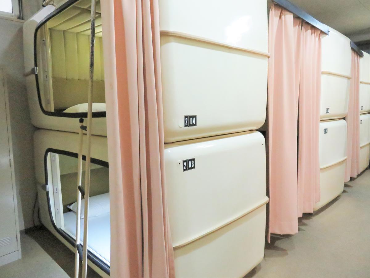 Capsule Hotel Honcho Sendai Exterior foto